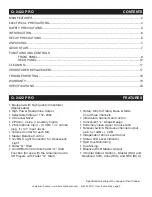 Preview for 2 page of American Audio Q-2422 MKII Limited User Manual And Reference Manual