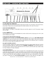 Предварительный просмотр 11 страницы American Audio Q-2422 - REVISED 2-03 User Instructions