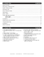 Preview for 2 page of American Audio Q-Spand Pro User Manual