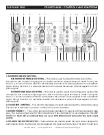 Preview for 8 page of American Audio Q-Spand Pro User Manual