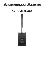 American Audio STK-106W Manual preview