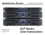 Preview for 1 page of American Audio VLP 300 User Instructions