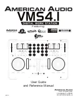 Предварительный просмотр 1 страницы American Audio VMS4.1 User Manual And Reference Manual