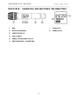 Предварительный просмотр 10 страницы American Audio WM-219 User Manual