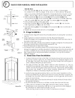 Предварительный просмотр 8 страницы American Bath Factory Medici showers NEO ANGLE Manual