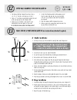 Предварительный просмотр 9 страницы American Bath Factory Sistine Stone Double Corner-Hdm Installation Manual