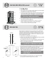 Preview for 8 page of American Bath Factory Sistine Stone Neo Corner-Hnf Installation Manual