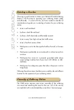 Preview for 7 page of American Beauty V36GL3 User Manual