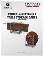 American Cart & Rack 67120 Instruction Manual preview