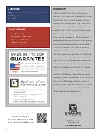 Preview for 2 page of American Cart & Rack GRANITE INDUSTRIES MULTI MOVER XT Instruction Manual