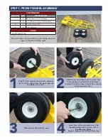 Preview for 5 page of American Cart & Rack GRANITE INDUSTRIES MULTI MOVER XT Instruction Manual