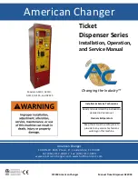American Changer AC107 Installation, Operation And Service Manual preview