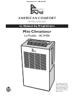 Предварительный просмотр 15 страницы American Comfort Worldwide ACW100 Owner'S Manual