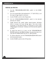 Preview for 40 page of American Control Electronics Minarik DRIVES RG500 Series User Manual