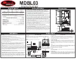 American Control Electronics Minarik MDBL03 Series Quick Start Manual preview