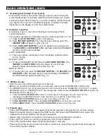 Preview for 14 page of American DJ Audio DCD PRO 250 Instruction Manual