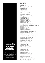 Preview for 3 page of American DJ DMX Operator II User Manual