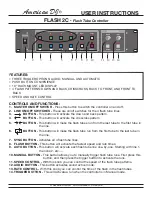 American DJ Flash-2C User Instruction preview