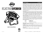 Preview for 1 page of American DJ Flat Par QA12X User Instructions
