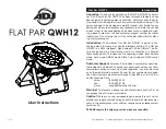 American DJ Flat Par QWH12 User Instructions preview