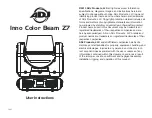 American DJ Inno Color Beam Z7 User Instructions preview