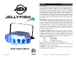 Preview for 1 page of American DJ Jellyfish User Instructions