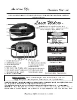 American DJ Laser Widow Owner'S Manual preview