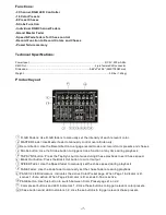 Preview for 2 page of American DJ LED OPERATOR User Instructions