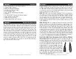 Preview for 3 page of American DJ MB DMX User Instructions