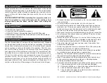 Preview for 2 page of American DJ Mini Emerald Beam User Instructions
