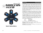 Предварительный просмотр 1 страницы American DJ Nucleus LED User Instructions