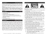 Preview for 2 page of American DJ Penta Beam User Instructions