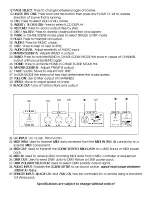 Preview for 2 page of American DJ SCENE SETTER Instructions For Use Manual