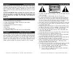 Preview for 2 page of American DJ Tri Image User Instructions