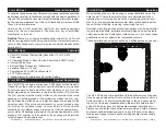 Preview for 3 page of American DJ Vizi LED Spot User Instructions