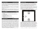 Preview for 3 page of American DJ Vizi Spot LED PRO User Instructions