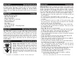 Preview for 2 page of American DJ Whirl 250 User Instruction