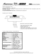 Preview for 5 page of American DJ XDM-352 User Instructions