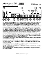 Preview for 7 page of American DJ XDM-3633 User Instructions