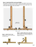 Preview for 2 page of American Dream Products E-Z Stitch Assembly Instructions Manual