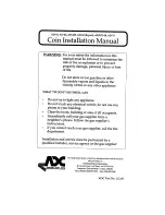 Preview for 1 page of American Dryer Corp. AD-15 Phase 7 Installation Manual