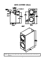 Предварительный просмотр 12 страницы American Dryer Corp. AD-235D Installation Manual