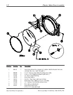 Предварительный просмотр 14 страницы American Dryer Corp. AD-60 Parts Manual