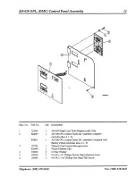 Предварительный просмотр 14 страницы American Dryer Corp. AD-630 Parts Manual