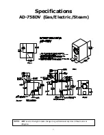 Предварительный просмотр 11 страницы American Dryer Corp. AD-758DV Installation Manual