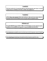 Preview for 4 page of American Dryer Corp. AD-95HS Installation & Operator'S Manual