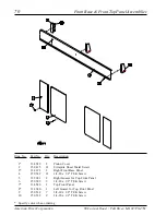 Предварительный просмотр 72 страницы American Dryer Corp. ADG-410 Parts Manual