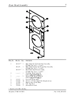 Предварительный просмотр 5 страницы American Dryer Corp. ADG-WDA-530 Parts Manual