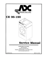 American Dryer Corp. CE 96-190 Service Manual preview