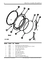 Preview for 10 page of American Dryer Corp. Gas DSI/Electric/ Steam AD-78 II Parts Manual